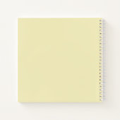 Cuaderno Cozy Ideas ノートブック (裏面)