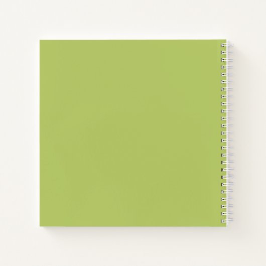 Cuaderno Cozy Ideas ノートブック (裏面)