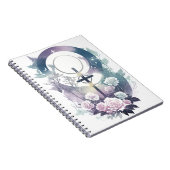 Cuaderno cross tattoo flower 34 ノートブック (右側)