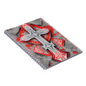 Cuaderno cross tattoo flower 38 ノートブック (右側)