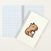 Cuaderno Cuadecadado Capybaraとマググリッド ノートブック (内側)