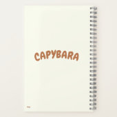 Cuaderno Cuadecadado Capybaraとマググリッド ノートブック (裏面)