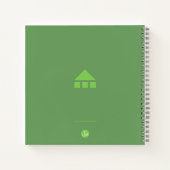 Cuaderno cuadrado ciudad ノートブック (裏面)