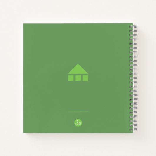Cuaderno cuadrado ciudad ノートブック (裏面)