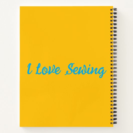 Cuaderno de espiral ノートブック (裏面)