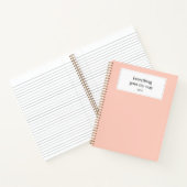 Cuaderno de espiral ノートブック (内部)