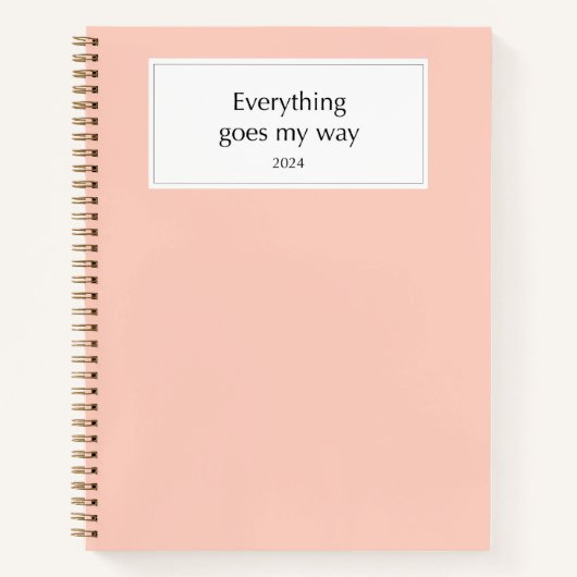 Cuaderno de espiral ノートブック (正面)