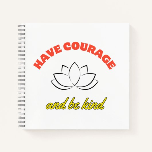 Cuaderno de espiral de 21,6 cm x 21,6 cm ノートブック (正面)