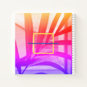 Cuaderno de espiral de 21,6 cm x 21,6 cm personali ノートブック (裏面)