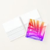 Cuaderno de espiral de 21,6 cm x 21,6 cm personali ノートブック (内部)