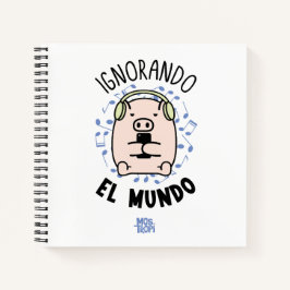 Cuaderno de espiral│Ignorando el mundo ノートブック