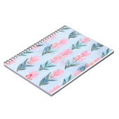 Cuaderno de fotografía floral de tulipanes ノートブック (左側)