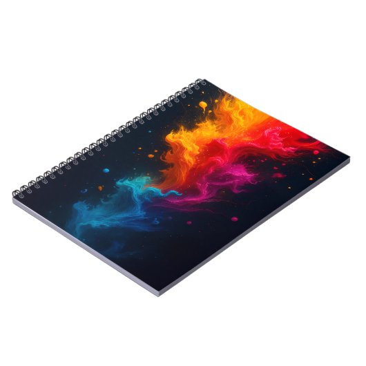 Cuaderno de fuego multicolor  ノートブック (左側)