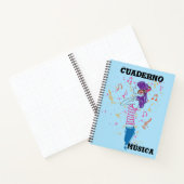 Cuaderno de Música ノートブック (内部)