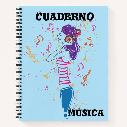 Cuaderno de Música ノートブック (正面)