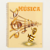 Cuaderno de Música プランナー手帳 (正面)