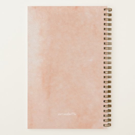 Cuaderno de notas  ノートブック (裏面)