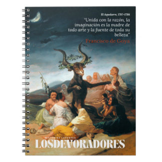 Cuaderno de notas Francisco de Goya, El Aquelarre ノートブック