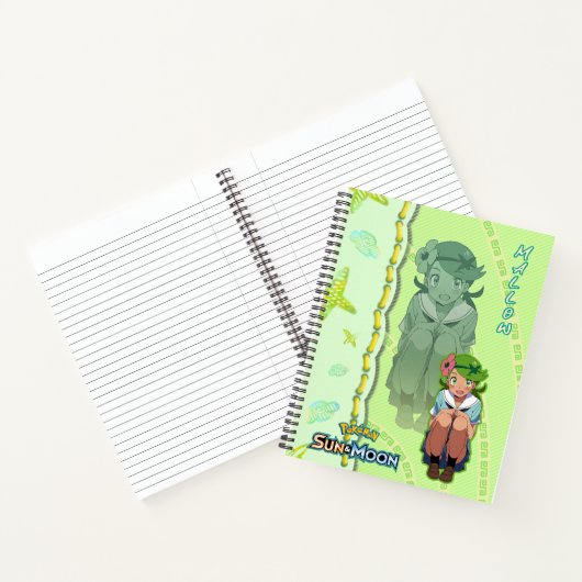 Cuaderno de Pokemon mallow  ノートブック (内部)