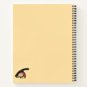 Cuaderno diseño dinosaurio Parasaurolophus ノートブック (裏面)