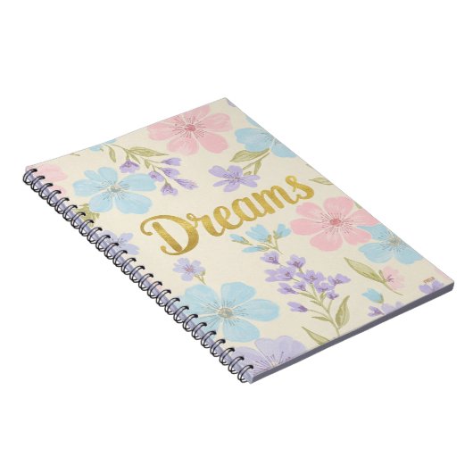 Cuaderno Dreams Floral Pattern ノートブック (右側)