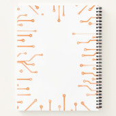 Cuaderno Electronic Chip Orange ノートブック (裏面)