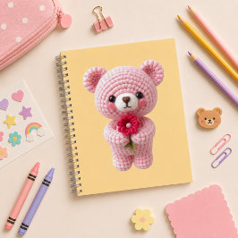 Cuaderno espiral con diseño de lindo osito ノートブック