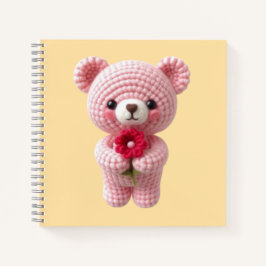Cuaderno espiral con diseño de lindo osito ノートブック