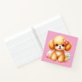 Cuaderno espiral con diseño de lindo perrito ノートブック (内部)