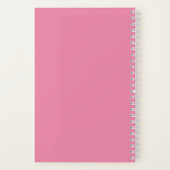 Cuaderno "Flight Attendant Off Duty" -Pink Edition ノートブック (裏面)
