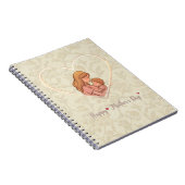 Cuaderno Happy Mother's Day Floral ノートブック (右側)