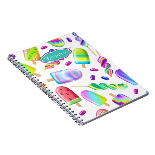 Cuaderno Helados ノートブック (右側)