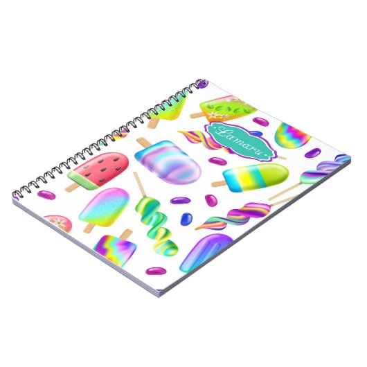 Cuaderno Helados ノートブック (左側)
