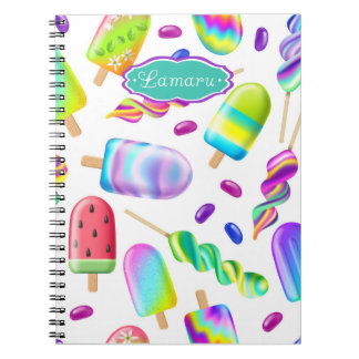 Cuaderno Helados ノートブック