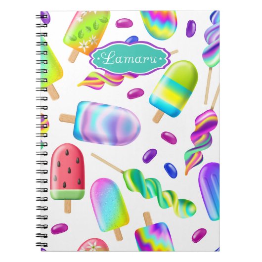 Cuaderno Helados ノートブック (正面)