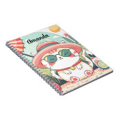 Cuaderno Kawaii Summer Cat ノートブック (右側)