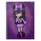 Cuaderno Kuromi fanart ノートブック (正面)