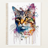 Cuaderno La belleza felina プランナー手帳 (正面)