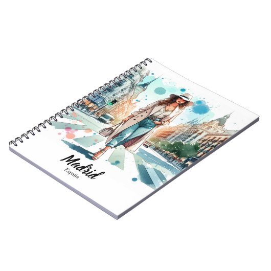 Cuaderno Madrid ノートブック (左側)