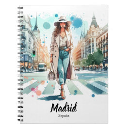 Cuaderno Madrid ノートブック
