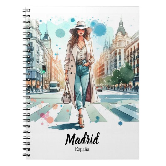 Cuaderno Madrid ノートブック (正面)