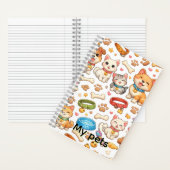 cuaderno masccotas ノートブック (内側)