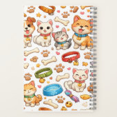 cuaderno masccotas ノートブック (裏面)