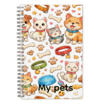 cuaderno masccotas