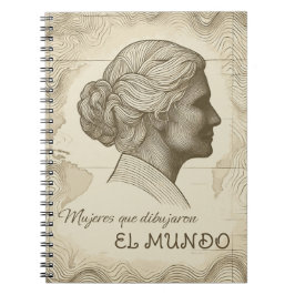 Cuaderno Mujeres que dibujaron el mundo ノートブック
