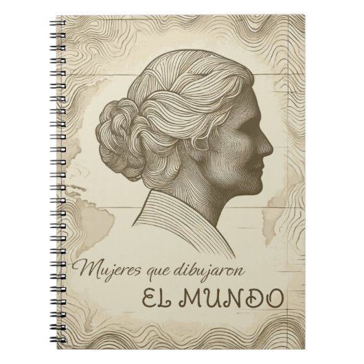 Cuaderno Mujeres que dibujaron el mundo ノートブック (正面)