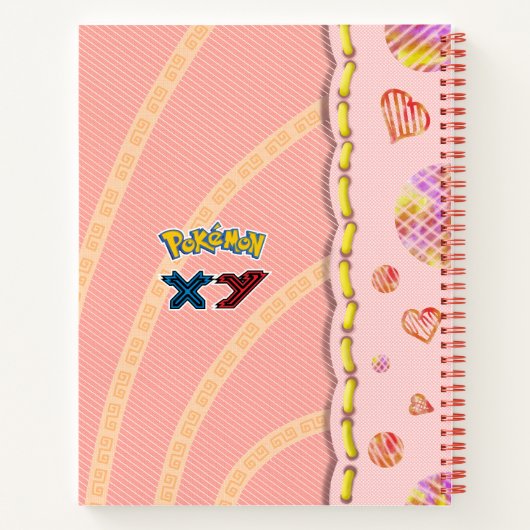 Cuaderno of Serena pokemon ノートブック (裏面)