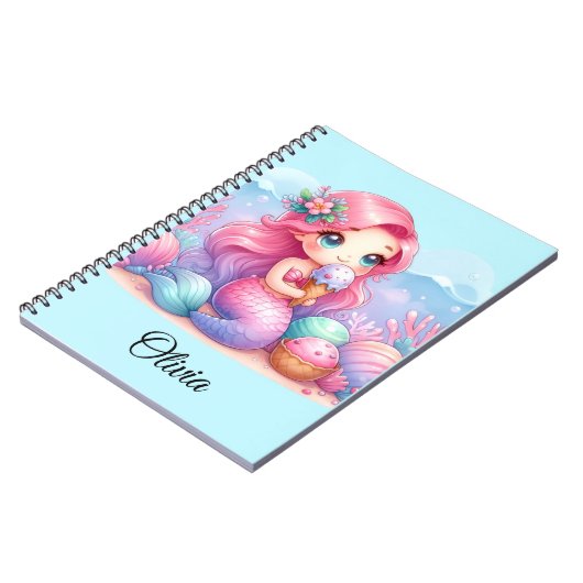 Cuaderno Olivia ノートブック (左側)