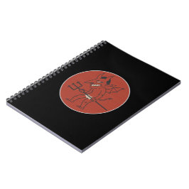Cuaderno original personalizado satanista diablo.  ノートブック
