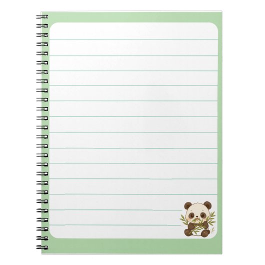 Cuaderno Panda ノートブック (正面)